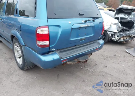 2003 Nissan Pathfinder Le z USA, uszkodzony, nr VIN JN8DR09Y23W806279